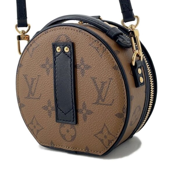LOUIS VUITTON Mini Boite Chapeau Monogram Reverse Canvas Beige - Picture 2 of 16